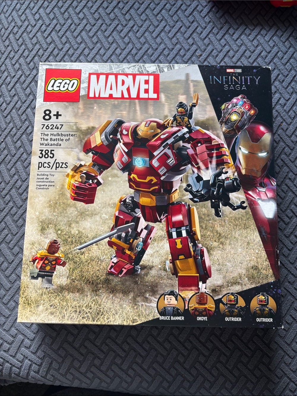 LEGO Marvel Hulkbuster Mech in Red and Gold